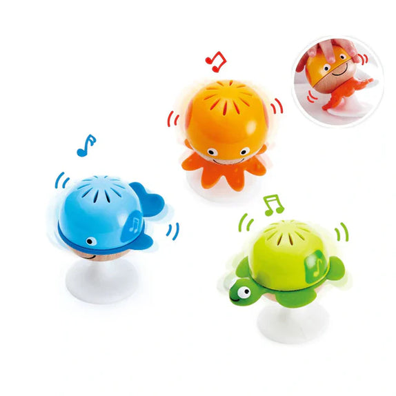 Hape stay put rattle set