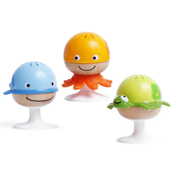 Hape stay put rattle set