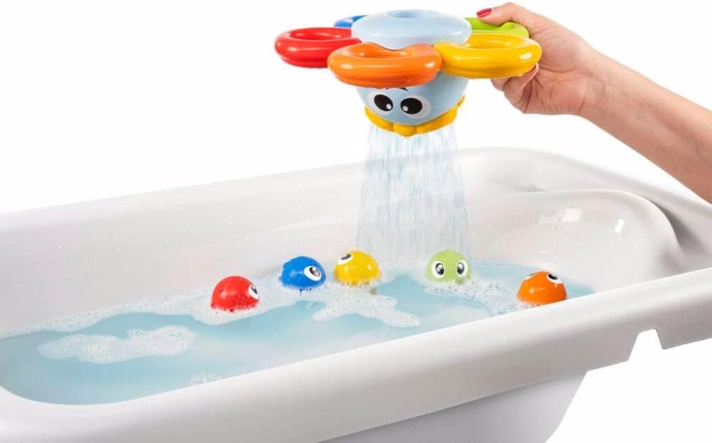 Chicco Gioco Bagno Billy il Polpo Bath Toy, Multi-Coloured