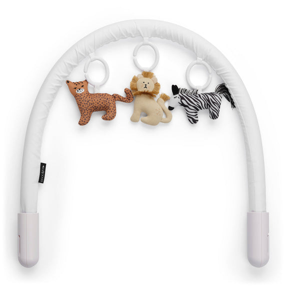 Dockatot Toy Bundle-White Arch /DAY AT THE ZOO - MamaApp