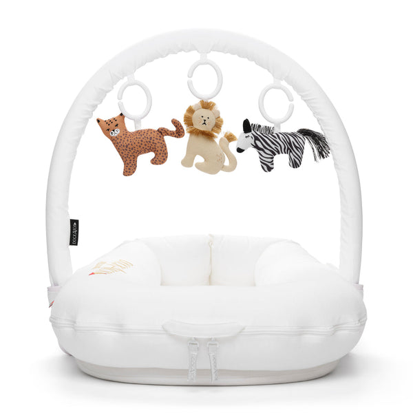 Dockatot Toy Bundle-White Arch /DAY AT THE ZOO