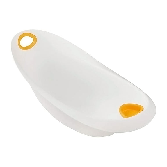Keeeper disney baby bath with soft handle plug and bath chair wtp white