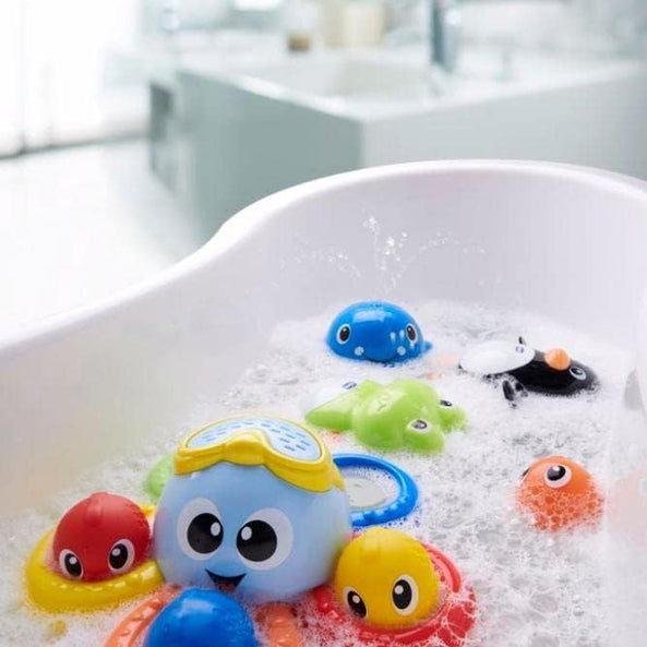 Chicco Gioco Bagno Billy il Polpo Bath Toy, Multi-Coloured