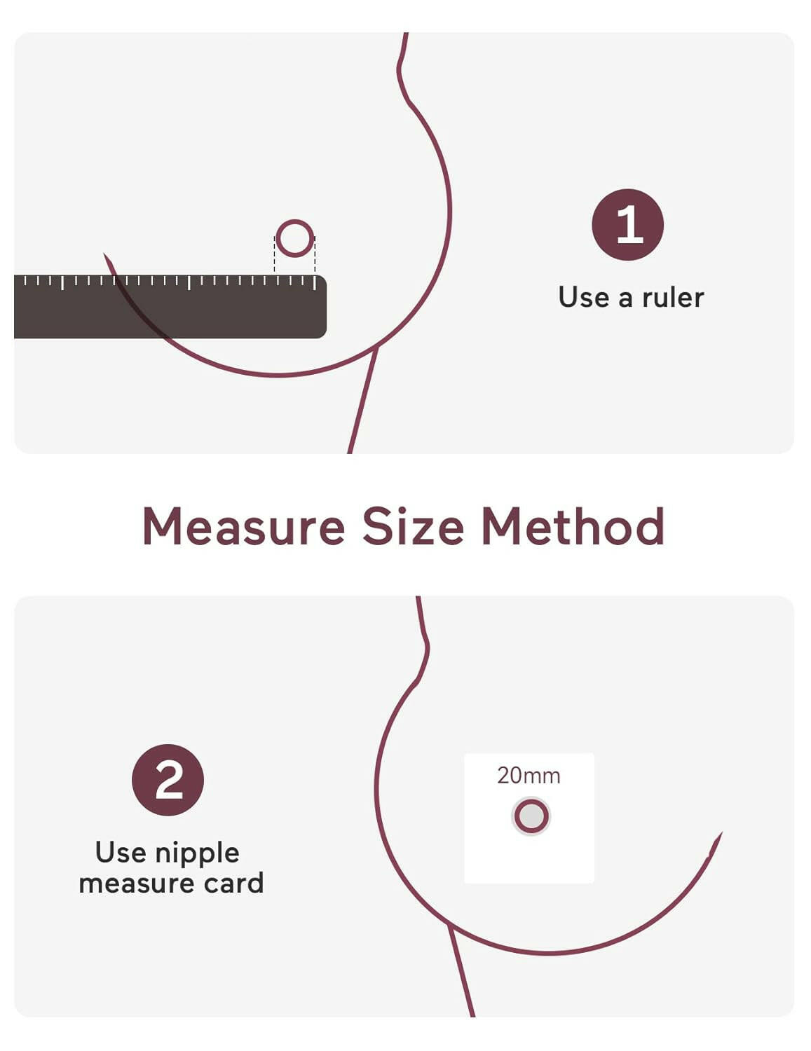 Momcozy Flange Insert for S9 Pro/S12 Pro 21 mm