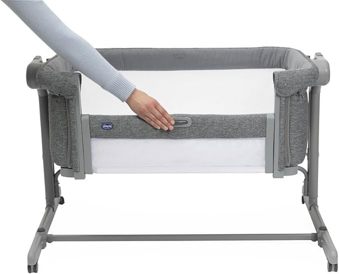 Chicco Next2Me Magic EVO Co-sleeping Crib - Dark Grey