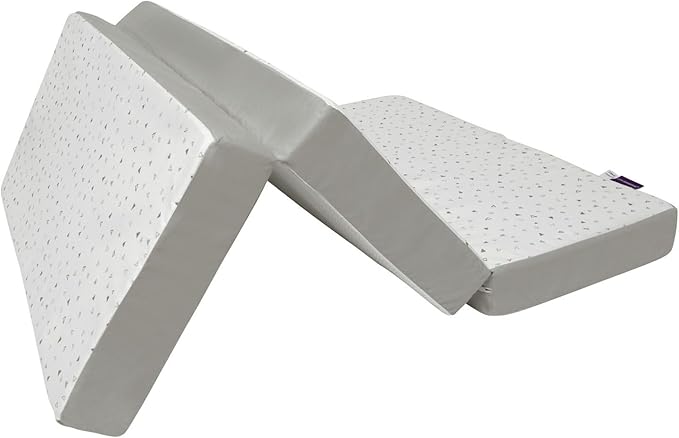 ClevaMama ClevaFoam Travel Cot Mattress - 3 in 1 Sleep, Sit & Play