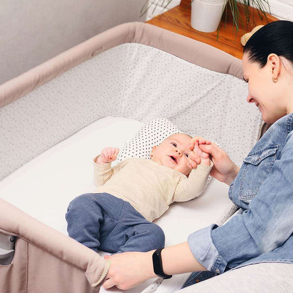 ClevaMama ClevaFoam Support Mattress - Increased AirFlow (Bedside Crib Size) - MamaApp