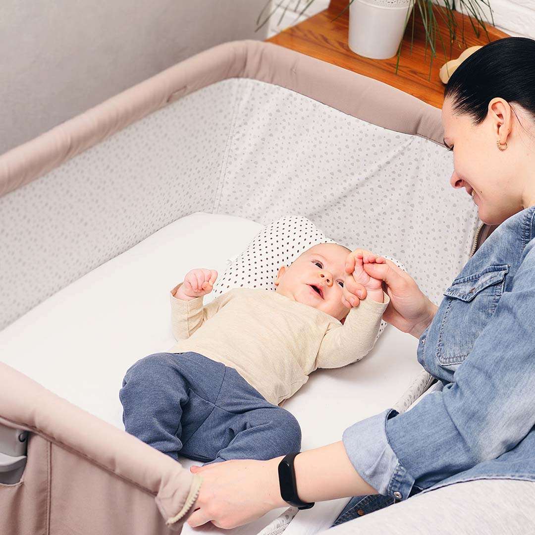 ClevaMama ClevaFoam Support Mattress - Increased AirFlow (Bedside Crib Size)