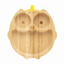 Bamboo Classic Suction Plate Owl