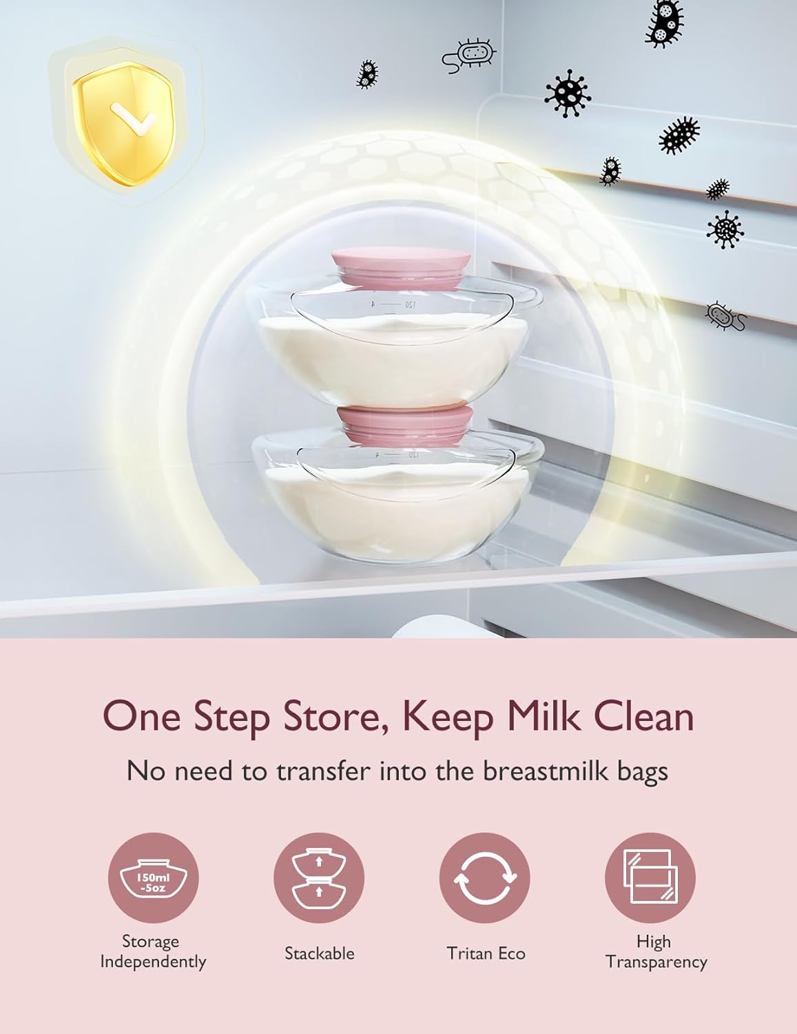 مضخة الثدي Momcozy Mobile Flow M9 (مزدوجة)