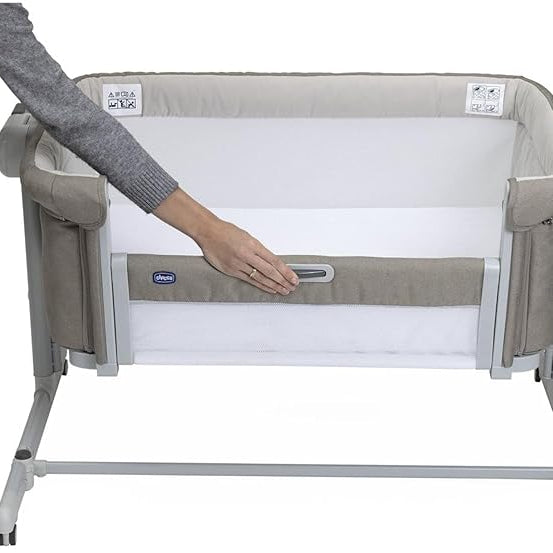 Chicco Next2Me Magic EVO Co-sleeping Crib - Desert Taupe
