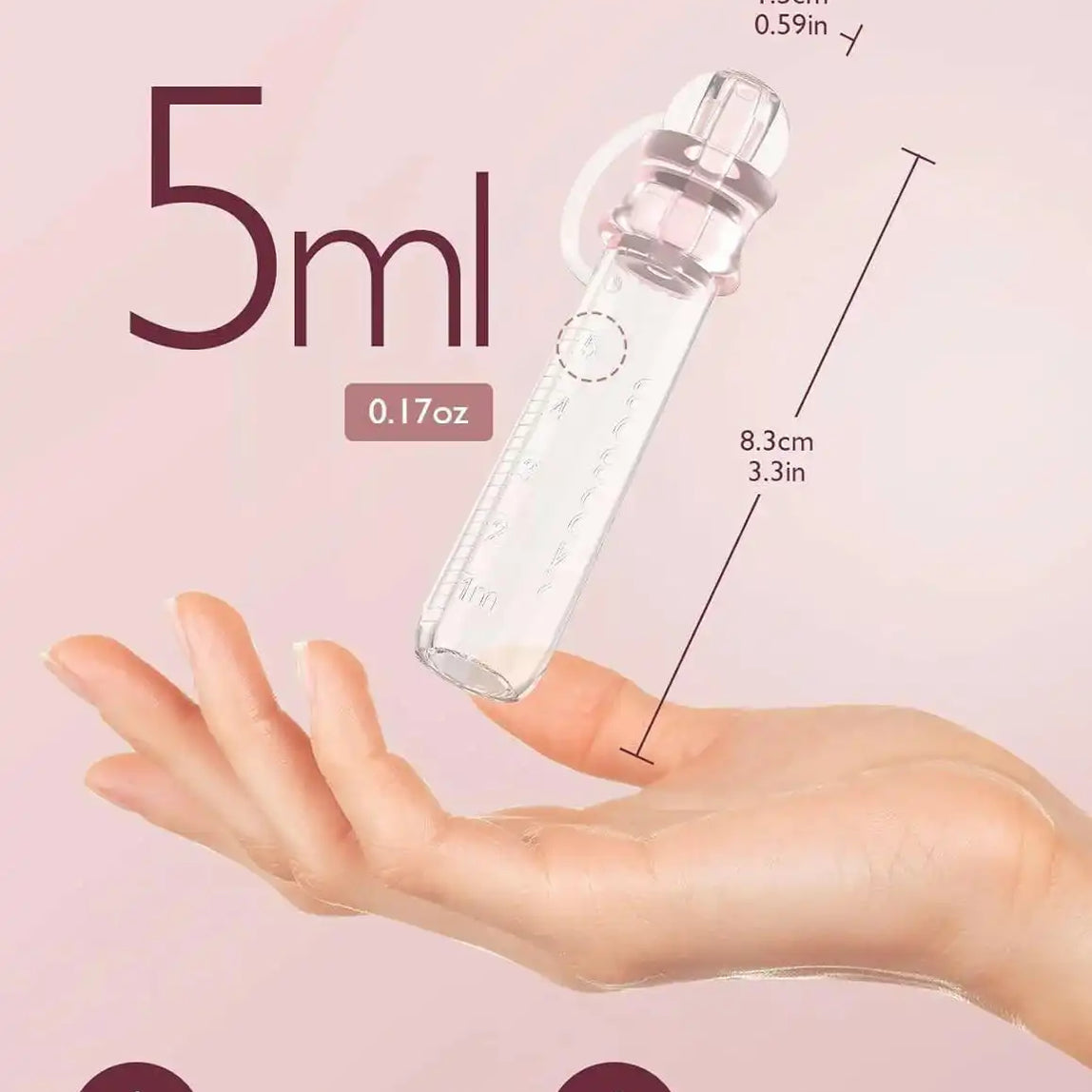 Momcozy silicone colostrum collector 5ml