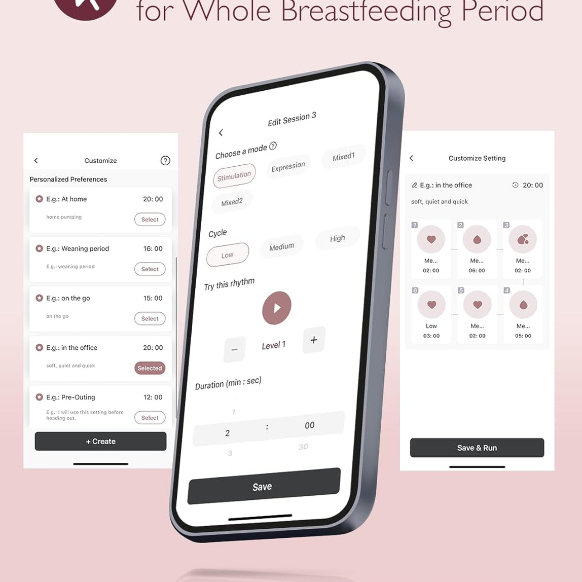 Momcozy mobile flow m9 breast pump single