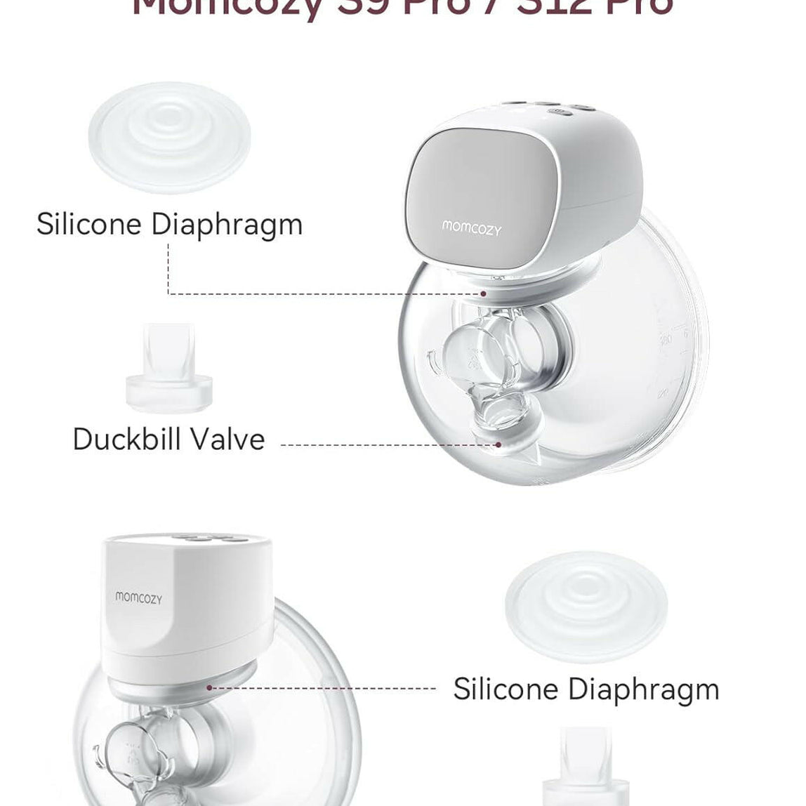 Momcozy silicone diaphragm valve for s9 pro s12 pro