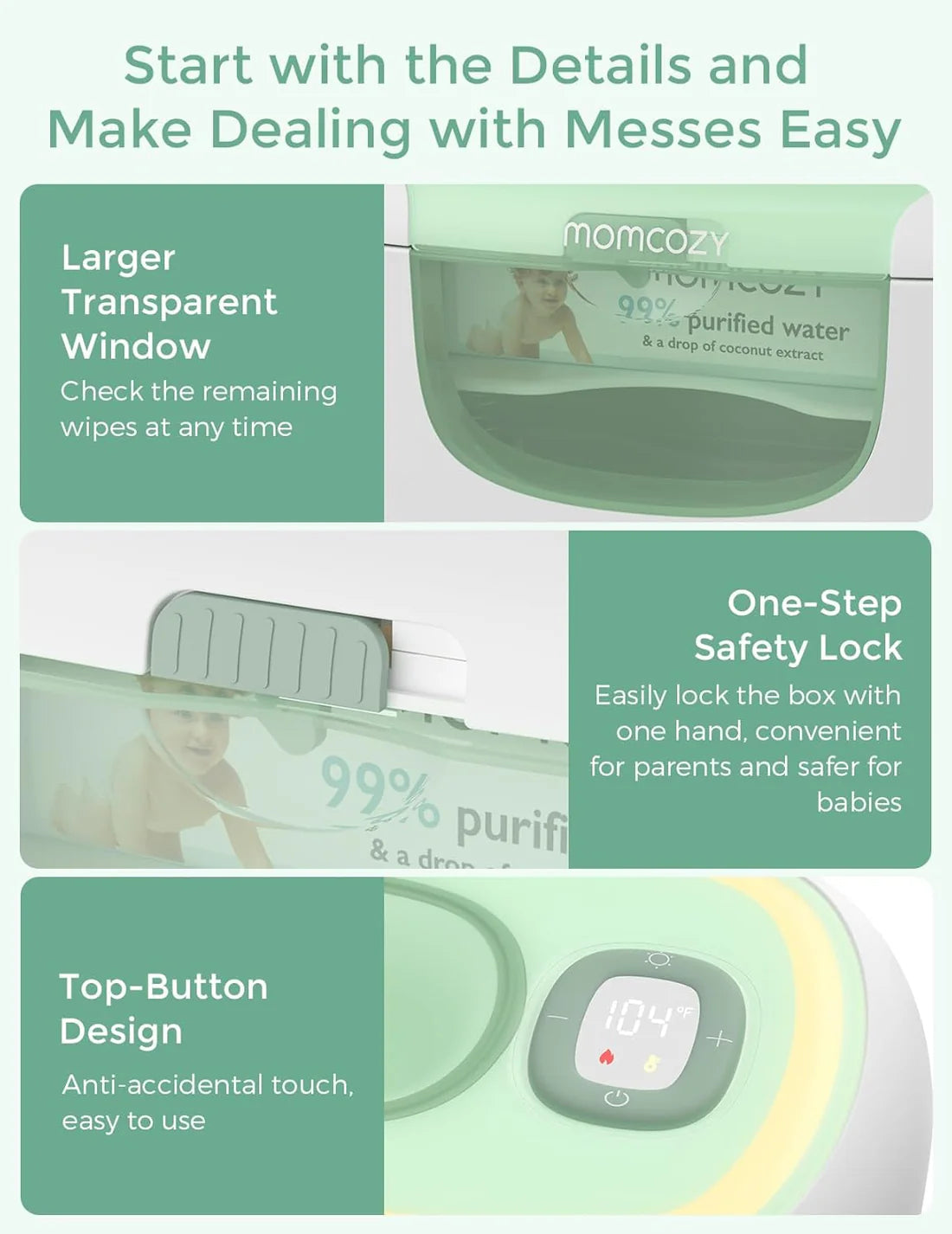 Momcozy - Max Wipe Warmer