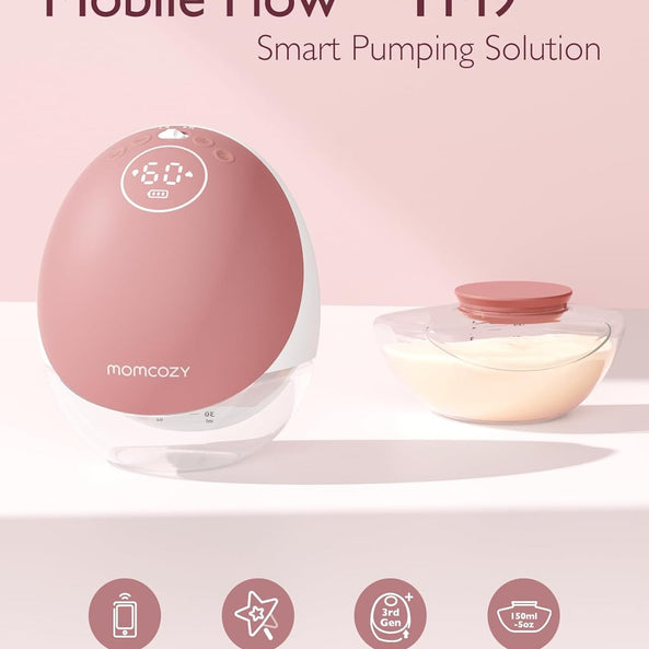 Momcozy Mobile Flow M9 Breast Pump (Single)