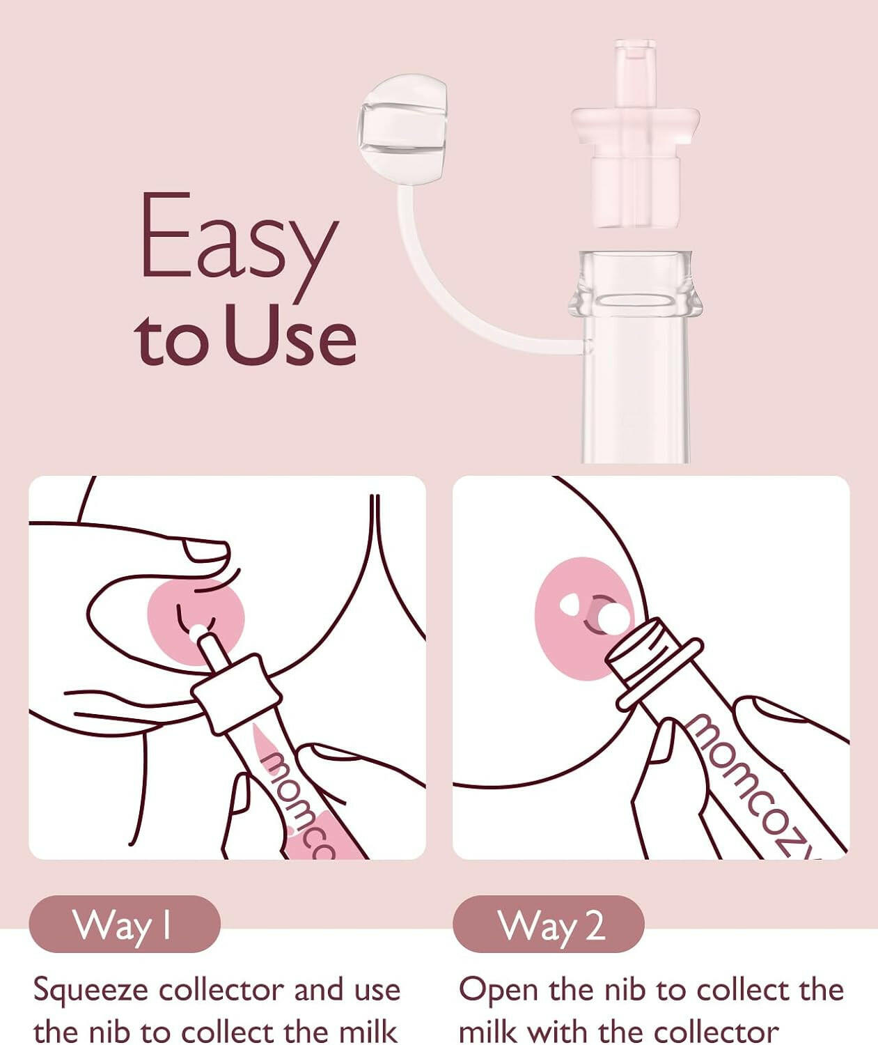 Momcozy Colostrum Reusable Breast Milk Collector-12 Pcs