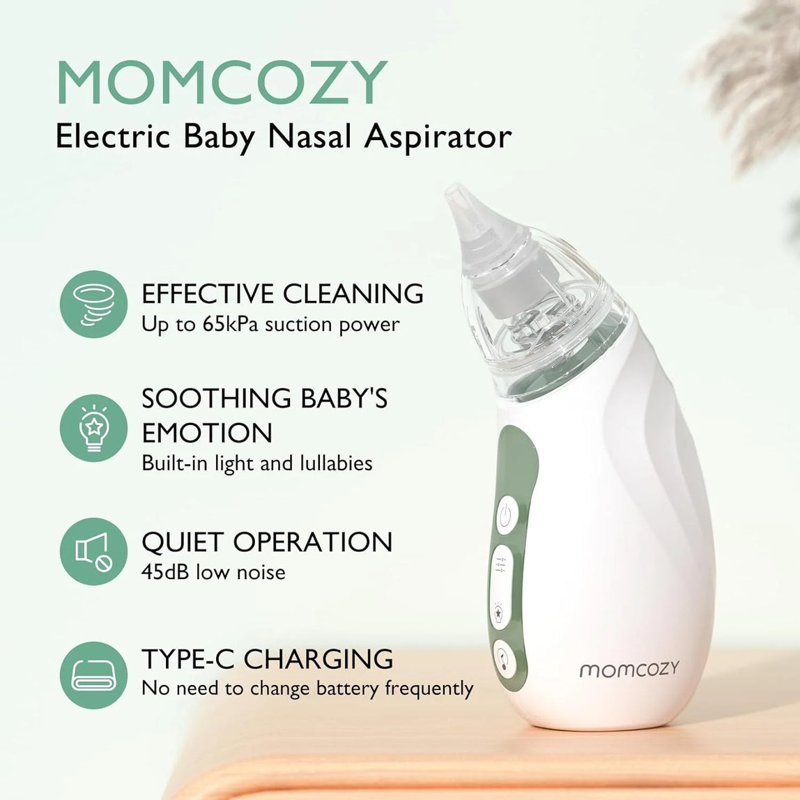 Momcozy baby nasal aspirator