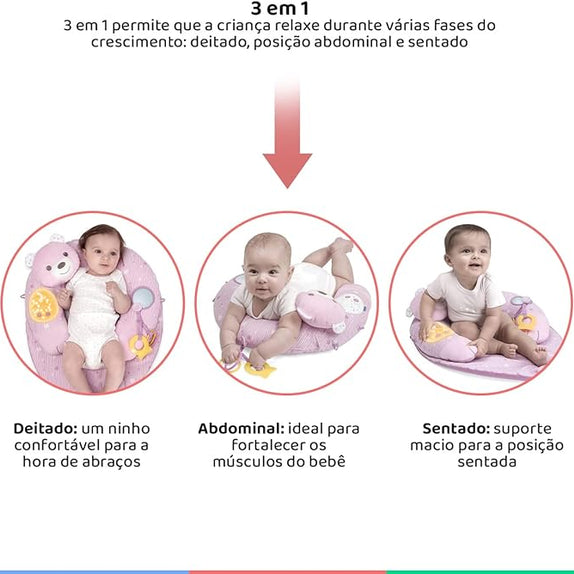 Chicco First Dreams My First Baby Nest With Music and Light - Pink