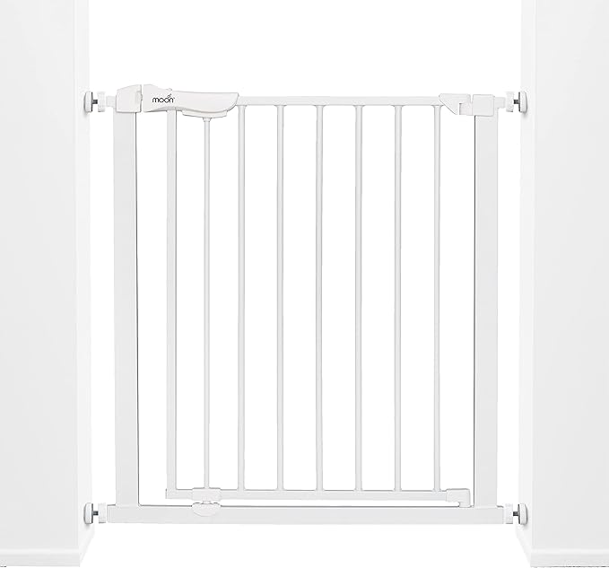 MOON Safety Gate – Adjustable Width 74.5–86 cm | Pressure Mounted