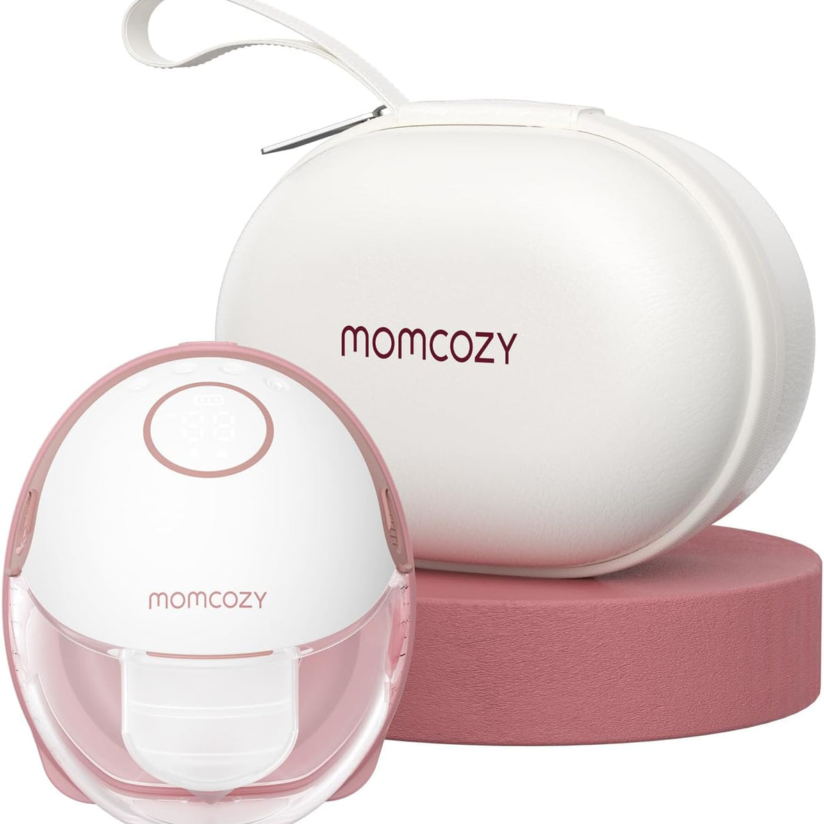 Momcozy mobile style m6 breast pump single maroon