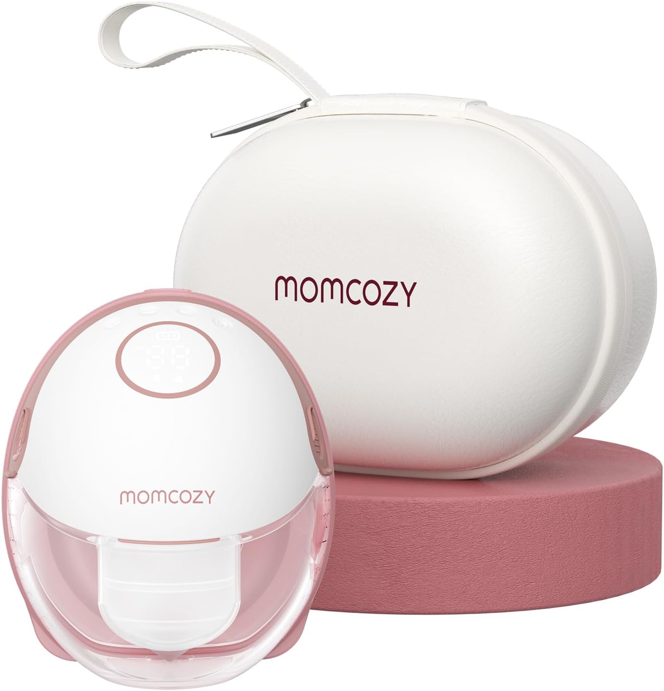 Momcozy mobile style m6 breast pump single maroon