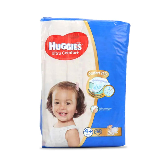 Huggies Diaper 4+ Jumbo Pack (46's) - MamaApp