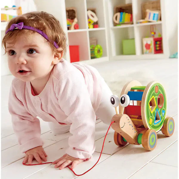 Hape Walk-A-long Snail