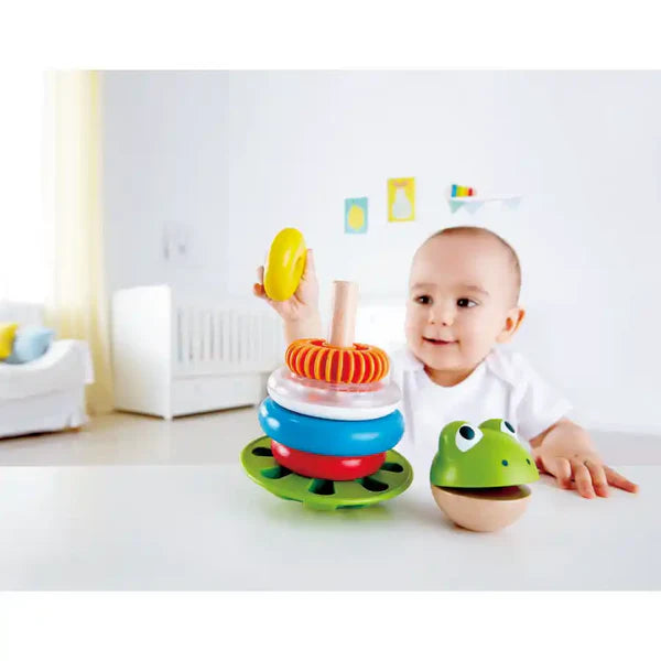 Hape Mr. Frog Stacking Rings