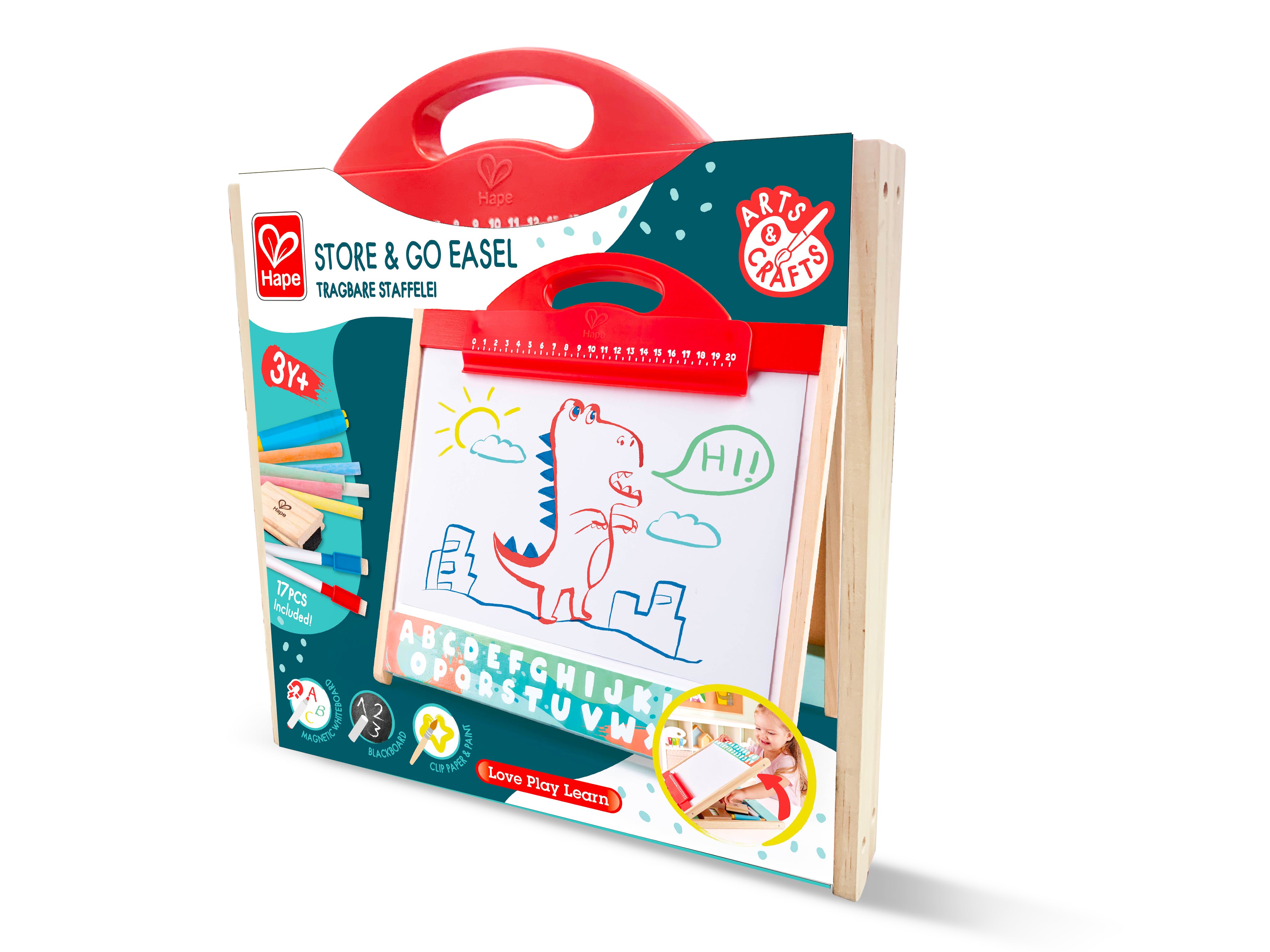 Hape Store & Go Easel