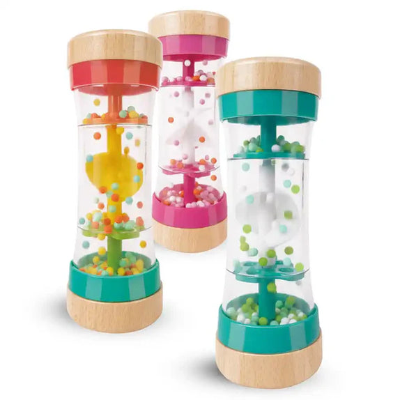 Hape beaded raindrops pink