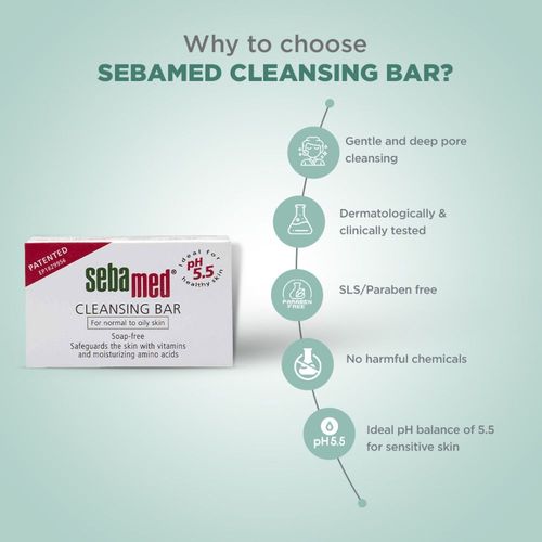 Sebamed Sensitive Skin Cleansing Bar