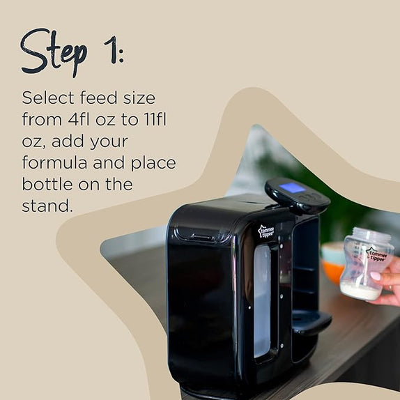 Tommee Tippee Perfect Prep Day & Night, Black - MamaApp
