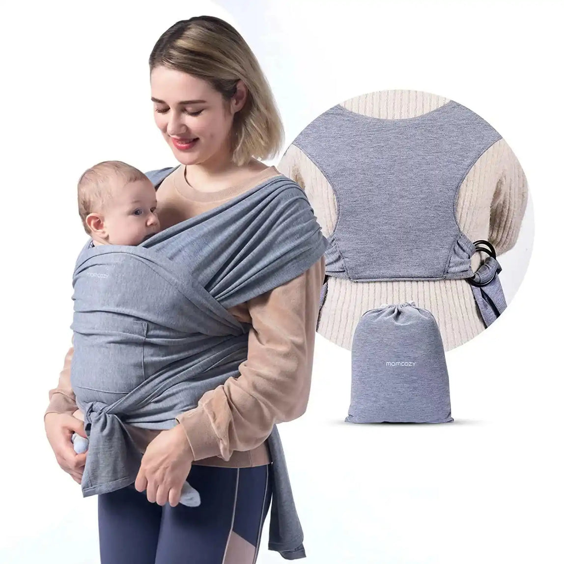 Momcozy baby wrap carrier