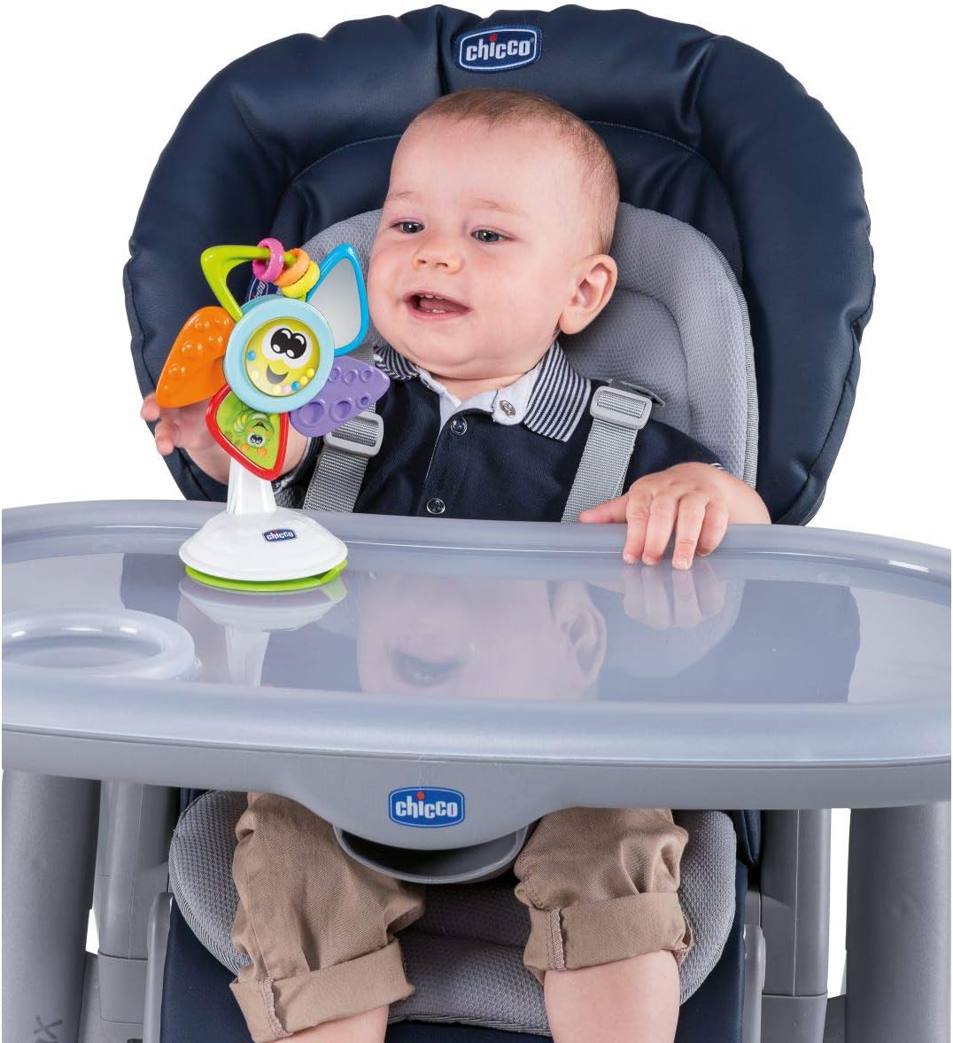 Chicco Tino Manual Highchair Toy Willy The Windmill Multi-Coloured