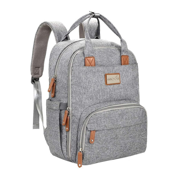 MOON KaryMe – Backpack Diaper Bag – Light Grey
