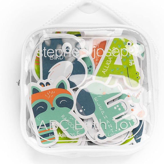 Stephen Joseph ABC Bath Toy Set - MamaApp