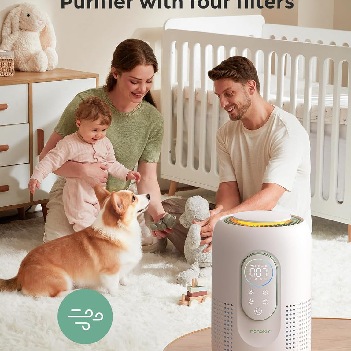 Momcozy Cozy Breath Baby Air Purifier