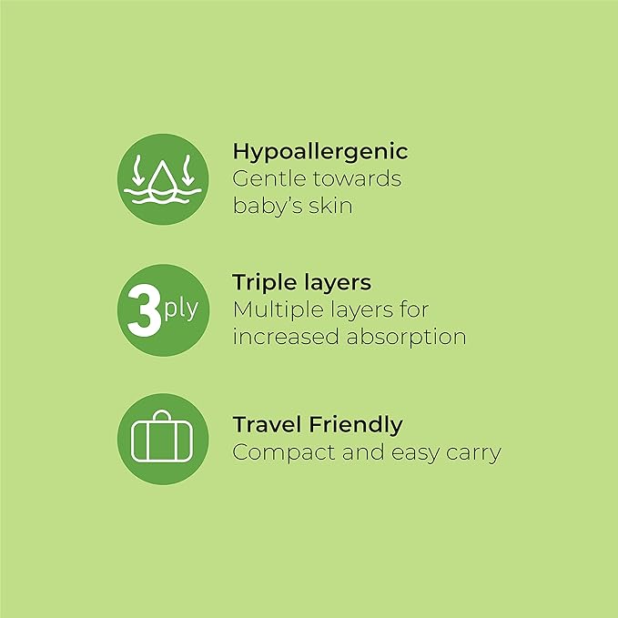 MOON Disposable Waterproof Changing Mats (46 x 68 cm)