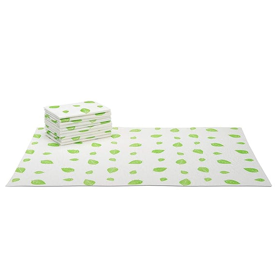 Munchkin arm hammer disposable changing pads 10 pack white green