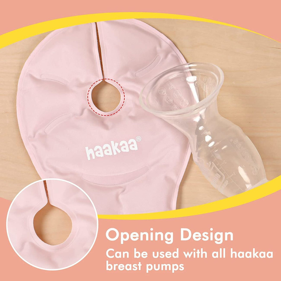 Hot & Cold Reusable Breast Compression Pads, Blush – Haakaa