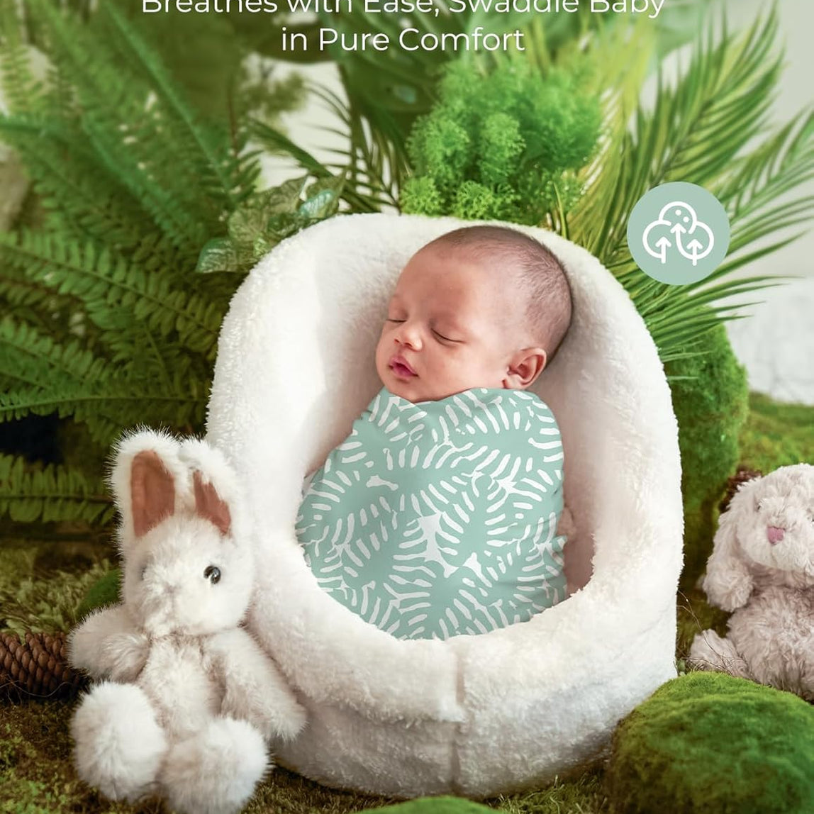Momcozy Muslin Swaddle Blankets - Bravery (pack of 4)