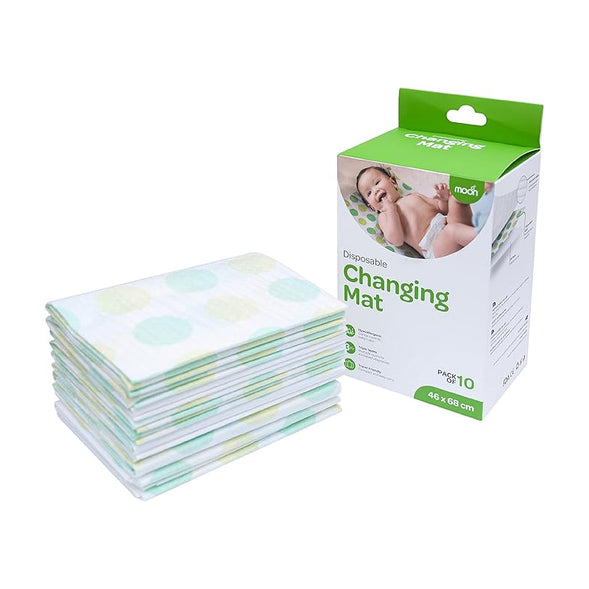 MOON Disposable Waterproof Changing Mats (46 x 68 cm)