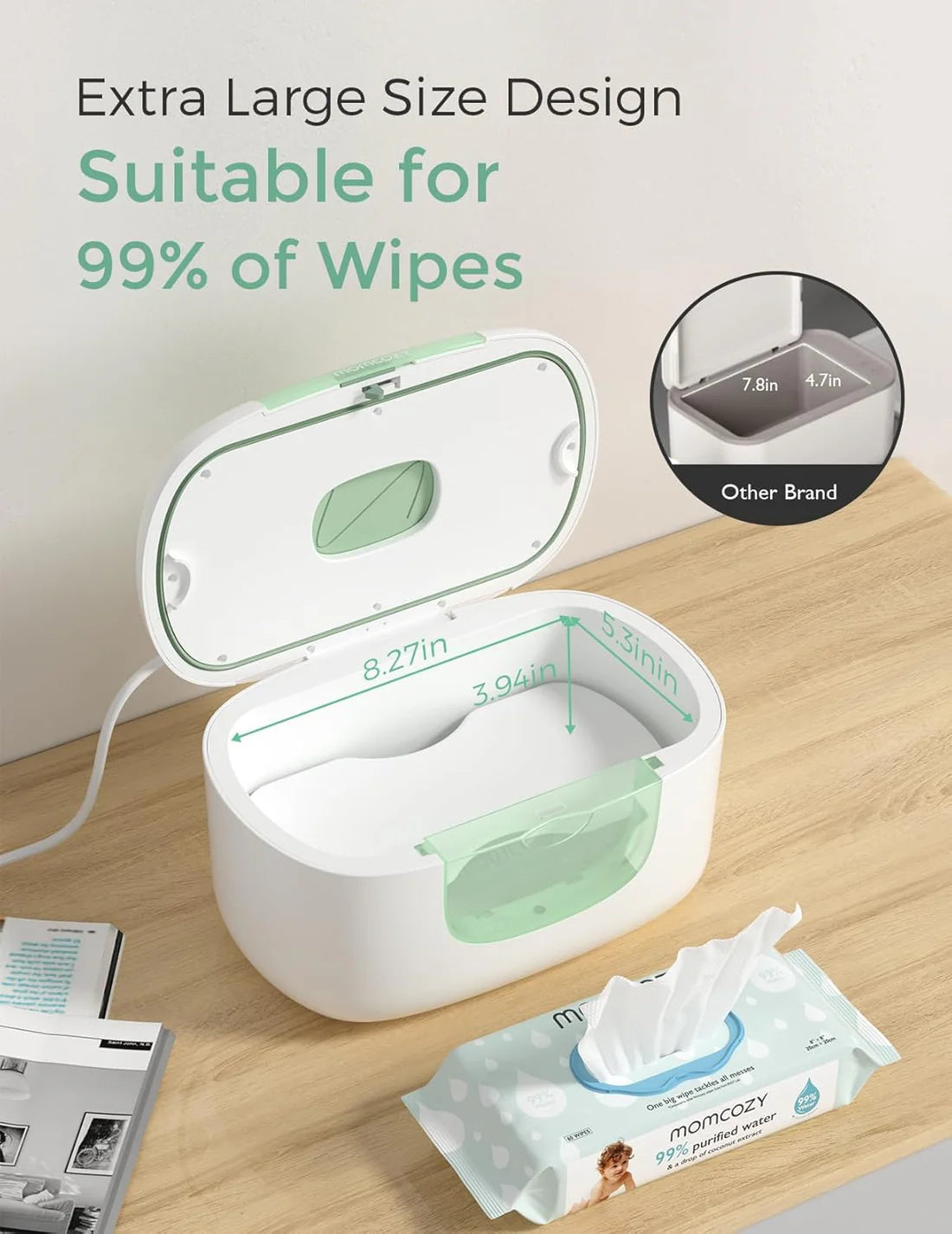 Momcozy - Max Wipe Warmer