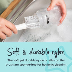 Tommee Tippee Closer to Nature Bottle Brush and Teat Brush