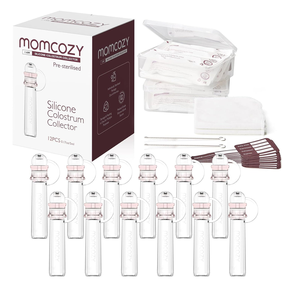 Momcozy Colostrum Reusable Breast Milk Collector-12 Pcs