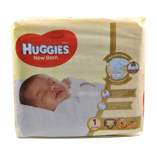 Huggies Diaper Newborn Size 1 (21's)