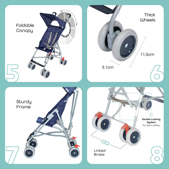 MOON Jet - Buggy - Dark Blue