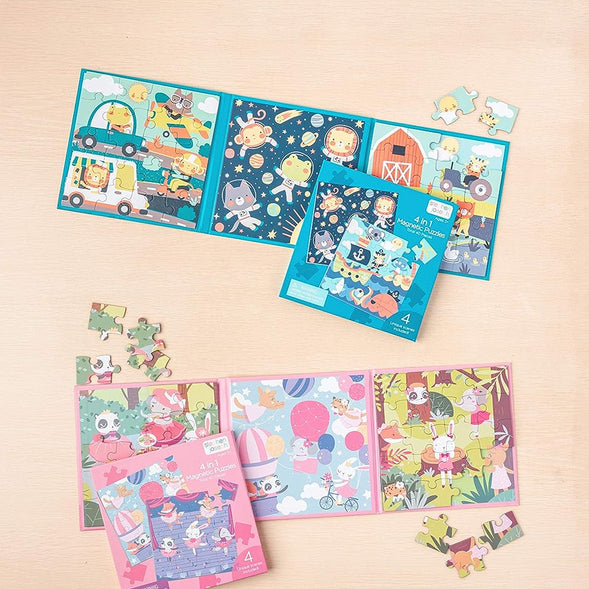 Stephen Joseph 4 IN 1 Magnetic Puzzle Book
