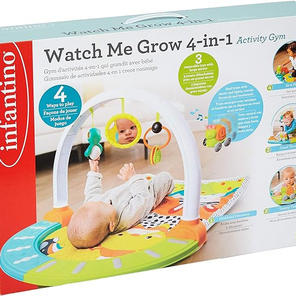 Infantino Watch Me Grow 4-in-1 Activity Gym
